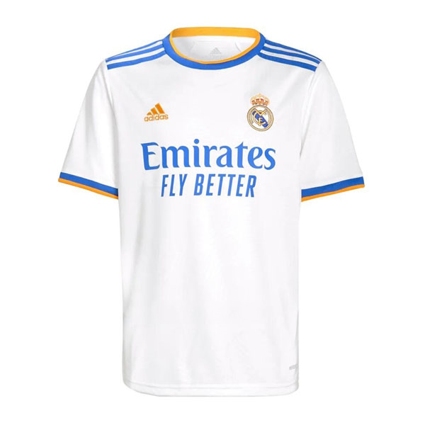 Tailandia Camiseta Real Madrid 1ª 2021-2022 Blanco